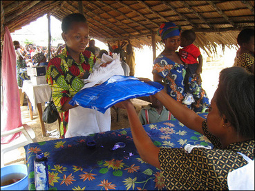 receiving a bednet 5